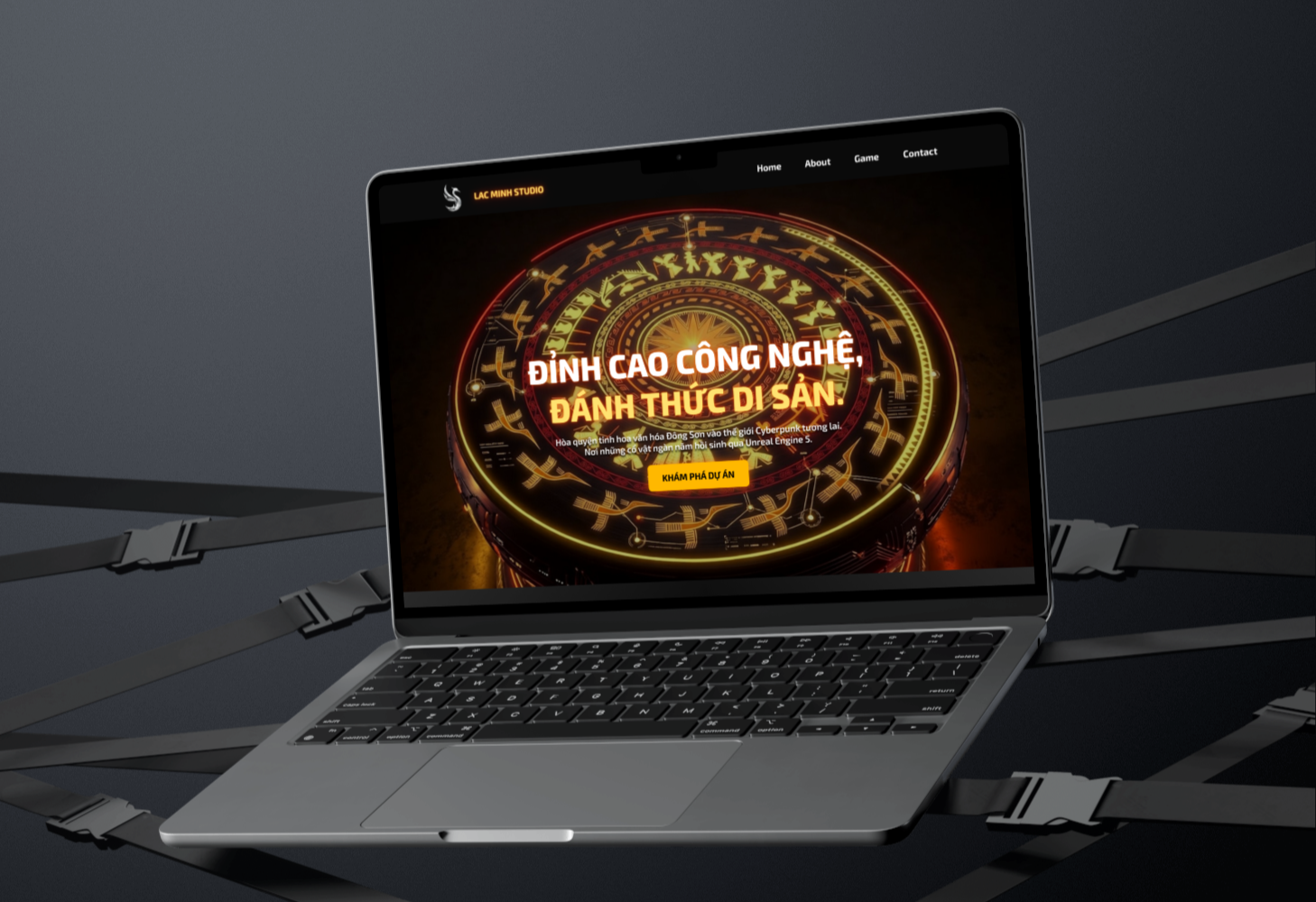 Website Design for Lac Minh Studio